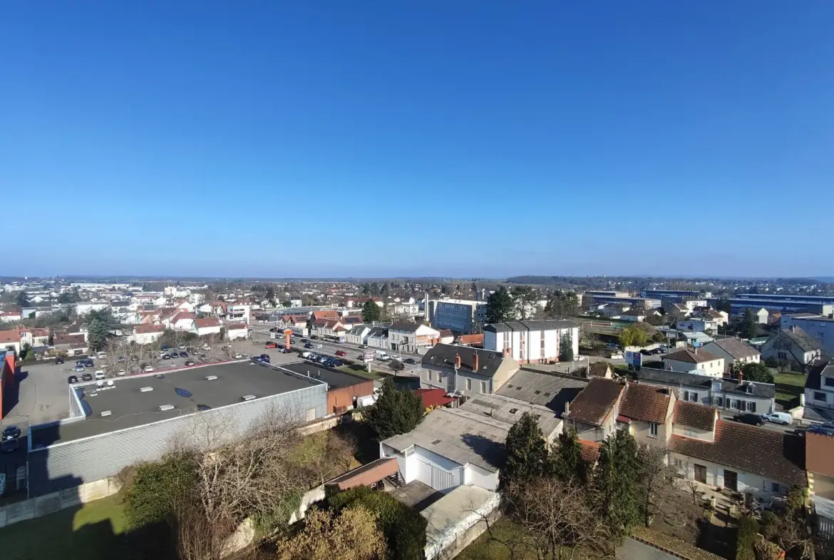 Appartement dernier étage 2 chambres à Nevers - 62 m² 