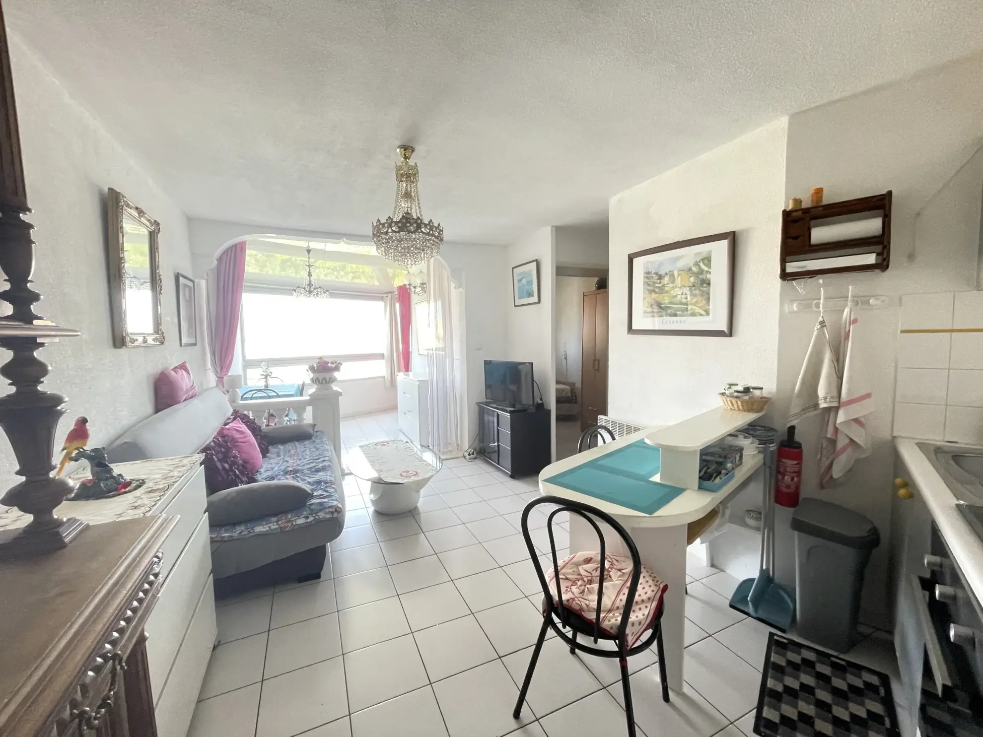 Appartement lumineux avec vue sur le port à Cap d'Agde 