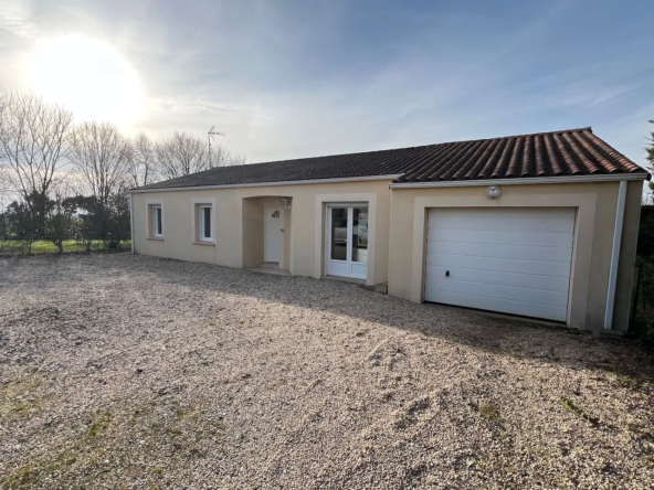 À vendre : Maison de plain-pied à Saint Aubin la Plaine