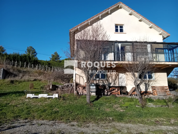 Maison T4 à Millau avec vue dégagée