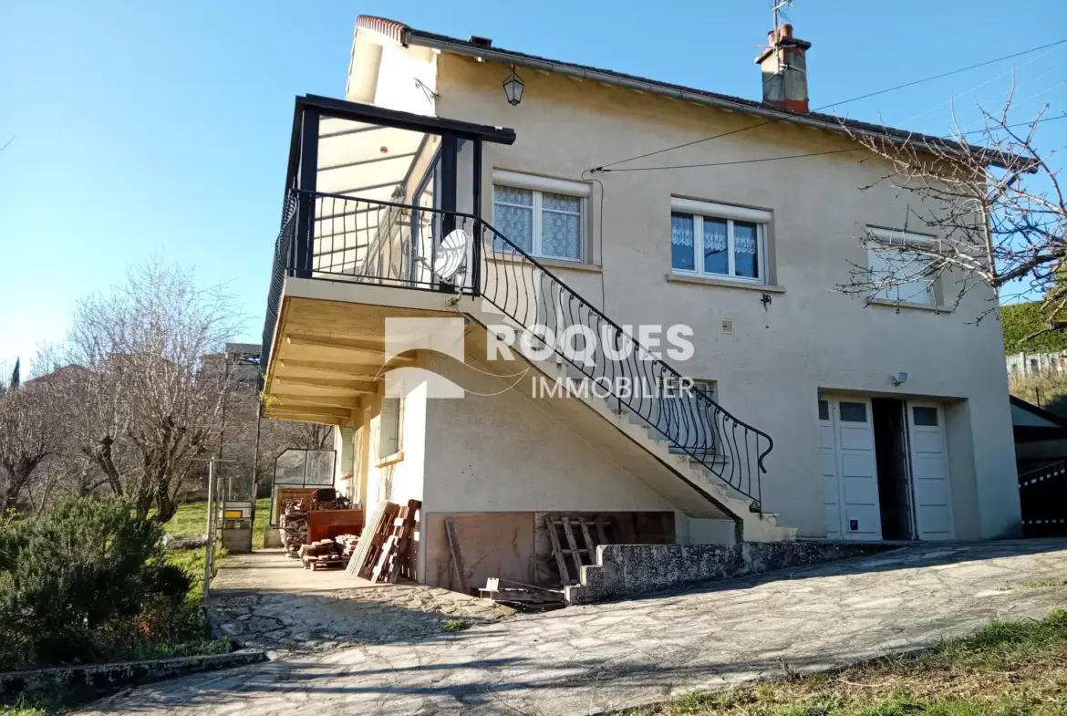 Maison T4 à Millau avec vue dégagée 