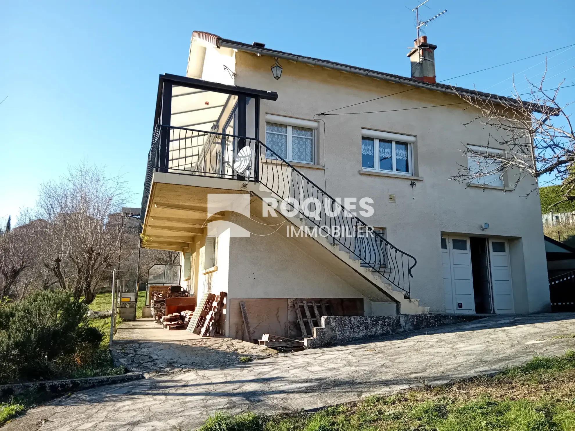 Maison T4 à Millau avec vue dégagée 