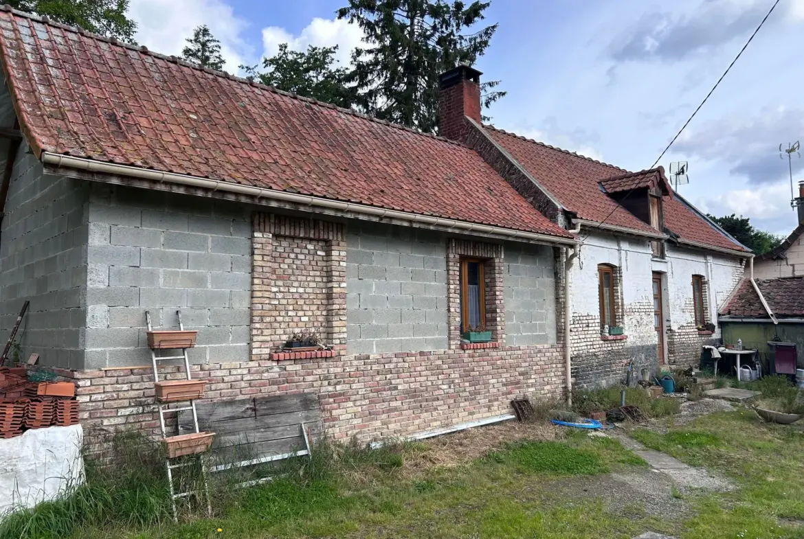 Maison de plain-pied à vendre à Mareuil-Caubert 