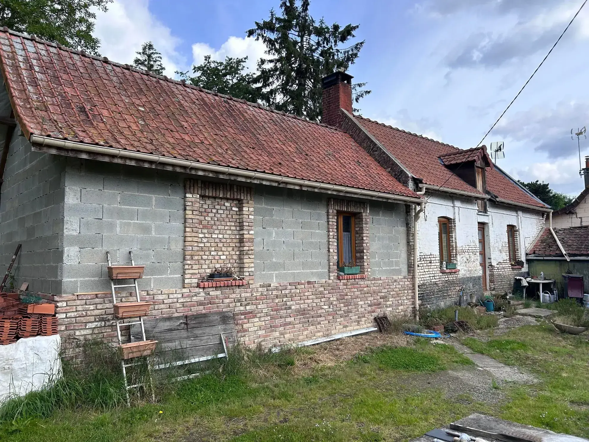 Maison de plain-pied à vendre à Mareuil-Caubert 