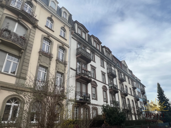 Charmant appartement 3 pièces 72,87 m² avec cave et jardin privatif à Strasbourg