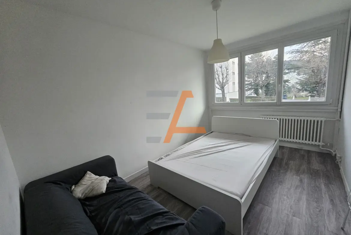 Appartement F3 lumineux de 59 m² à vendre près de Fauriel à Saint-Étienne 