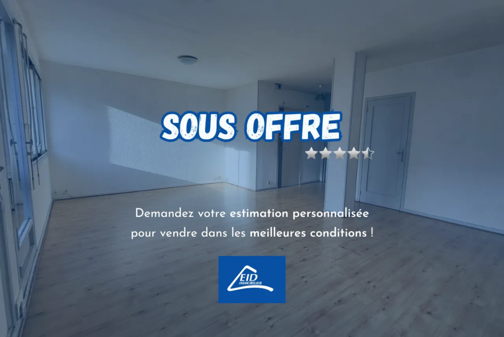 Vente d'un appartement F3 lumineux à Clermont-Ferrand