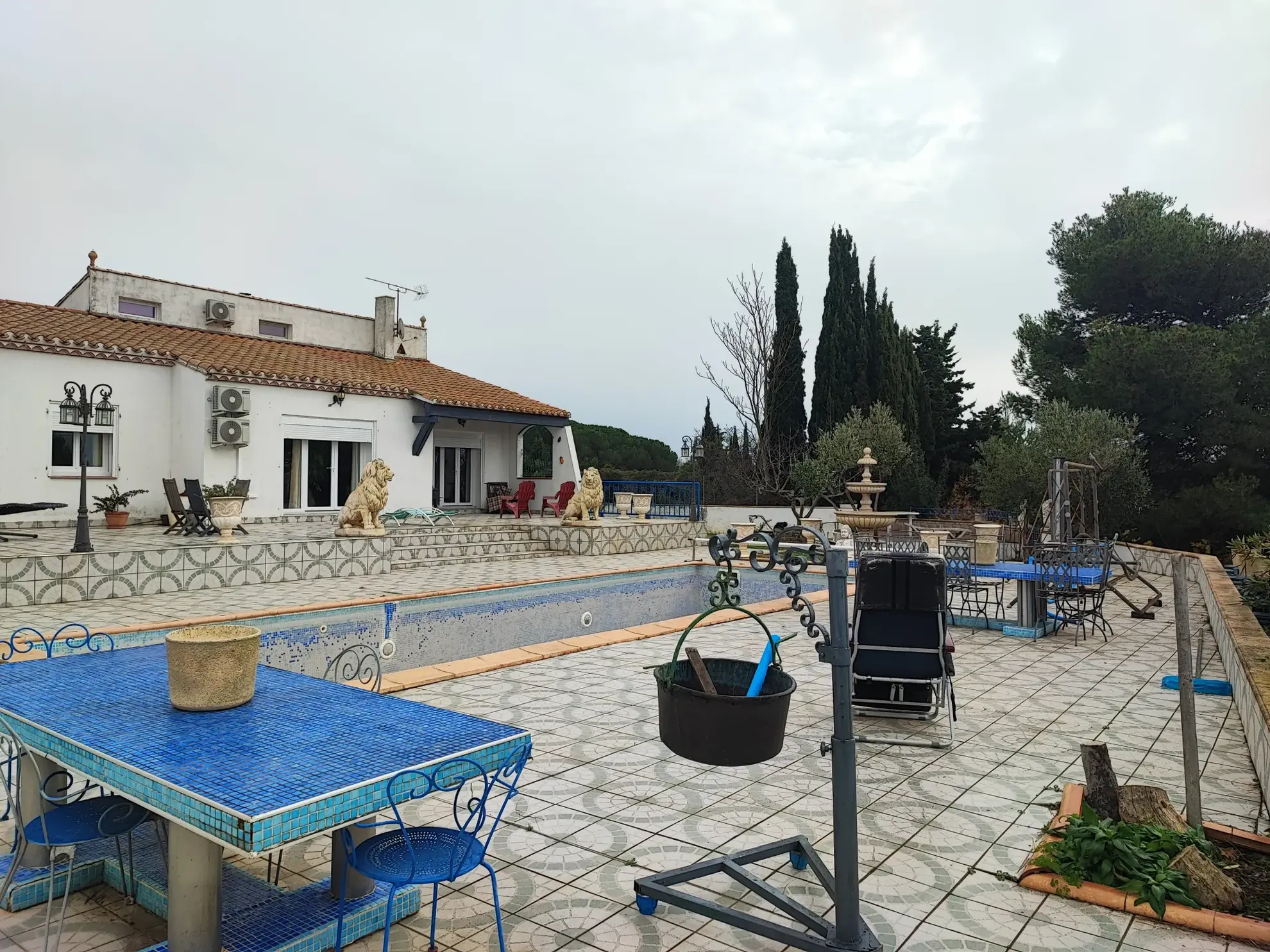 Villa familiale avec piscine à Azille - Minervois 