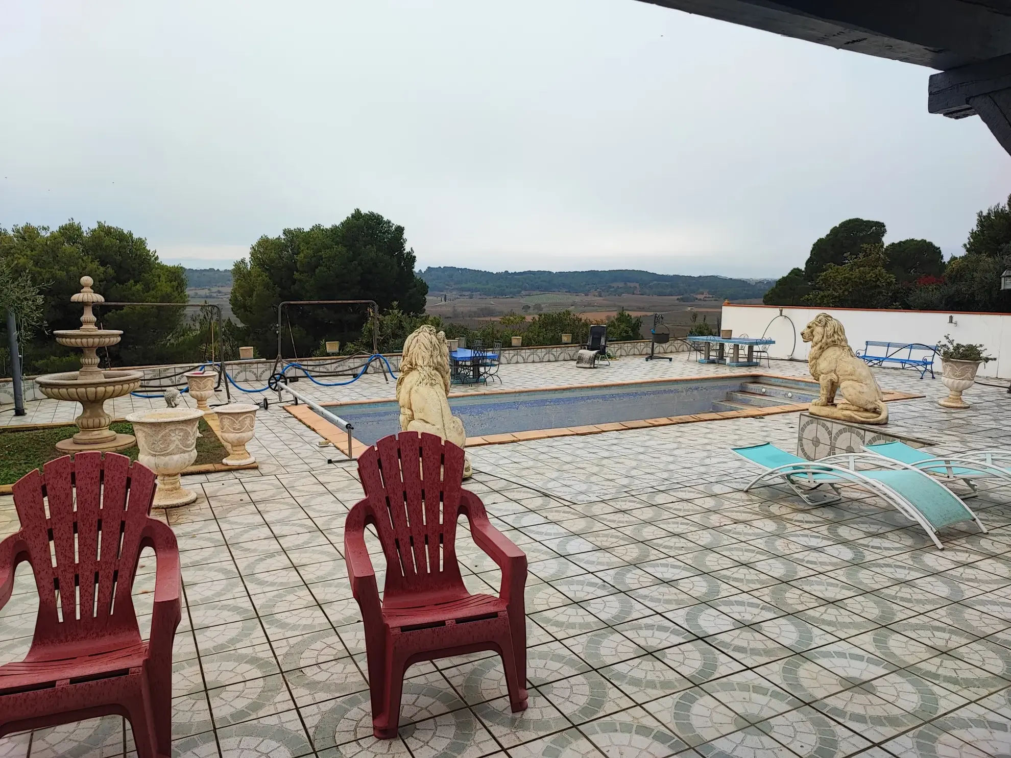 Villa familiale avec piscine à Azille - Minervois 