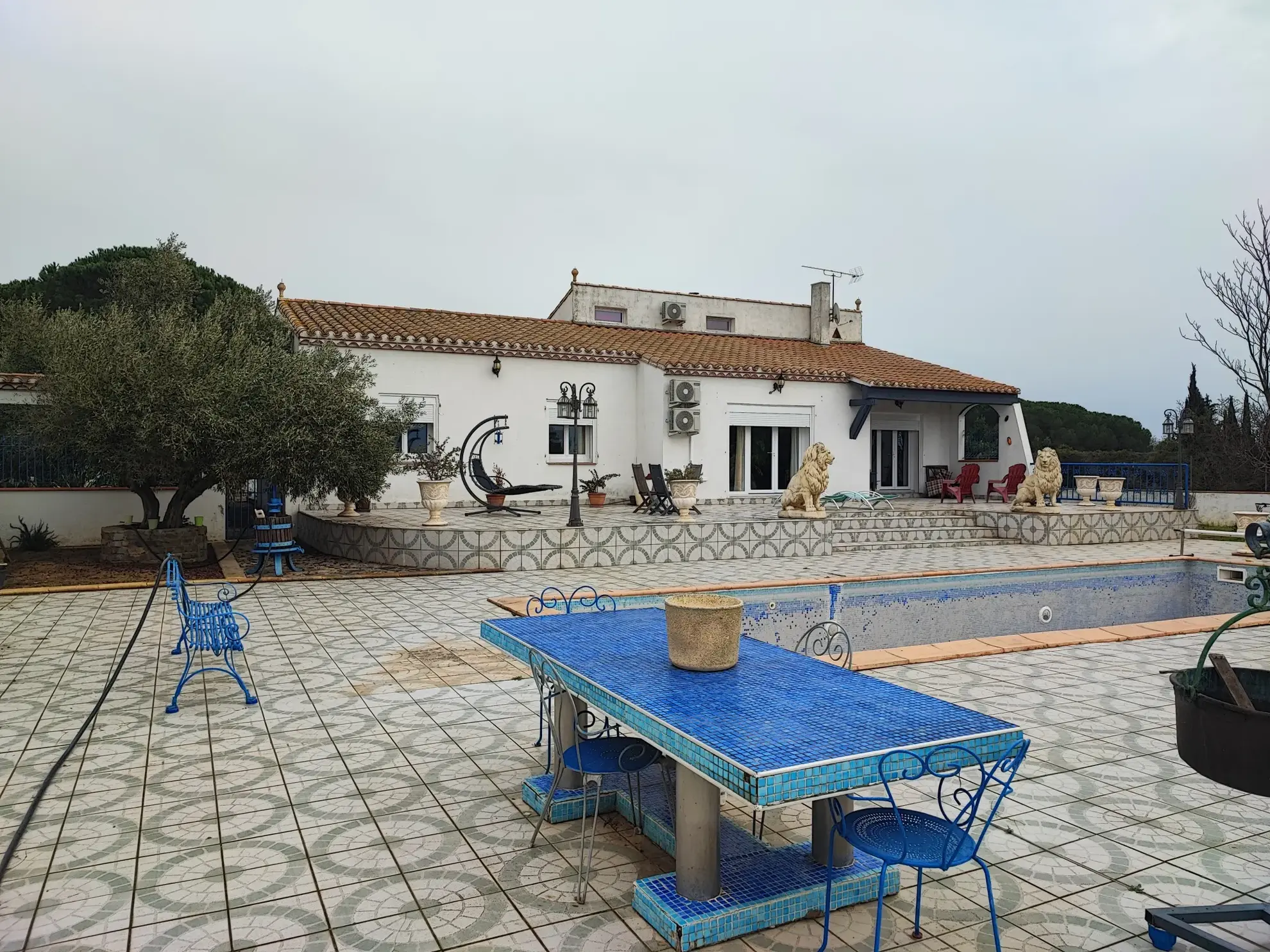 Villa familiale avec piscine à Azille - Minervois 