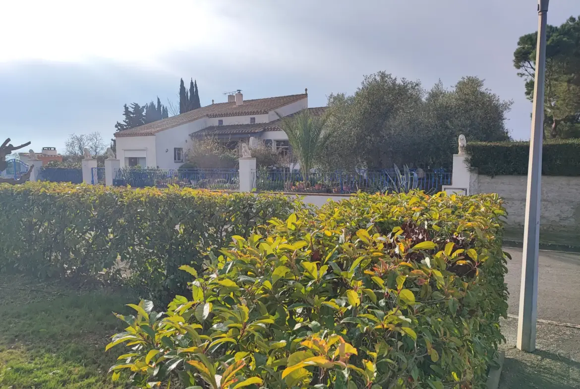 Villa familiale avec piscine à Azille - Minervois 