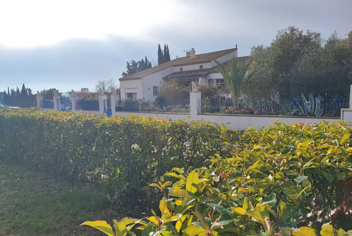 Villa familiale avec piscine à Azille - Minervois 