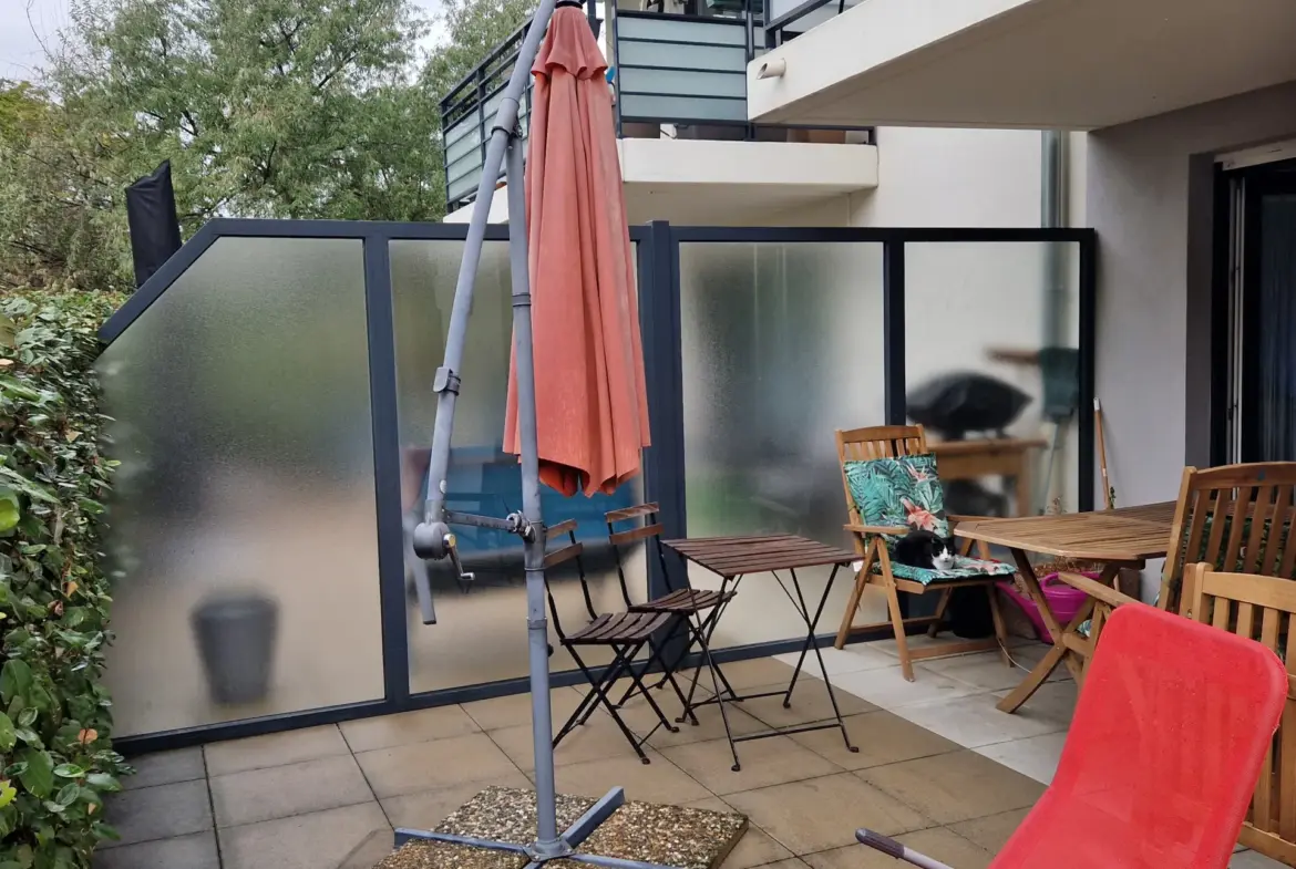 À vendre : Appartement 3 pièces 64,59 m2 avec grande terrasse à Hoenheim 