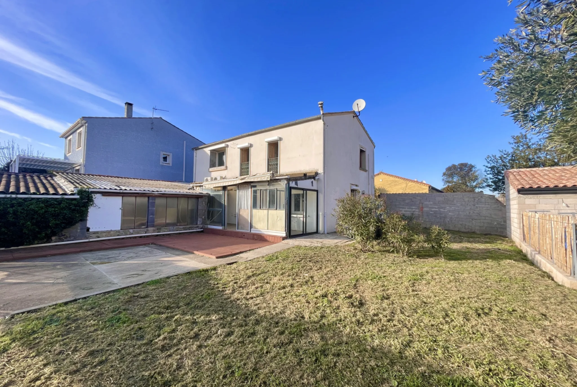 Maison T4 à Bessan - Jardin Sud et Garage 