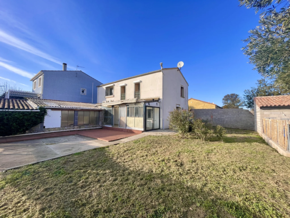 Maison T4 à Bessan - Jardin Sud et Garage