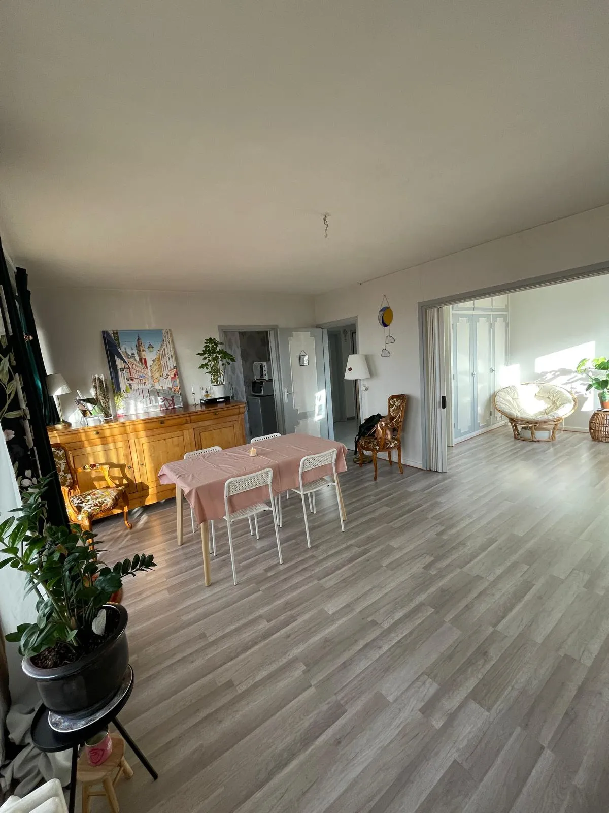 Appartement T4 lumineux avec balcon et vue imprenable à Hem 