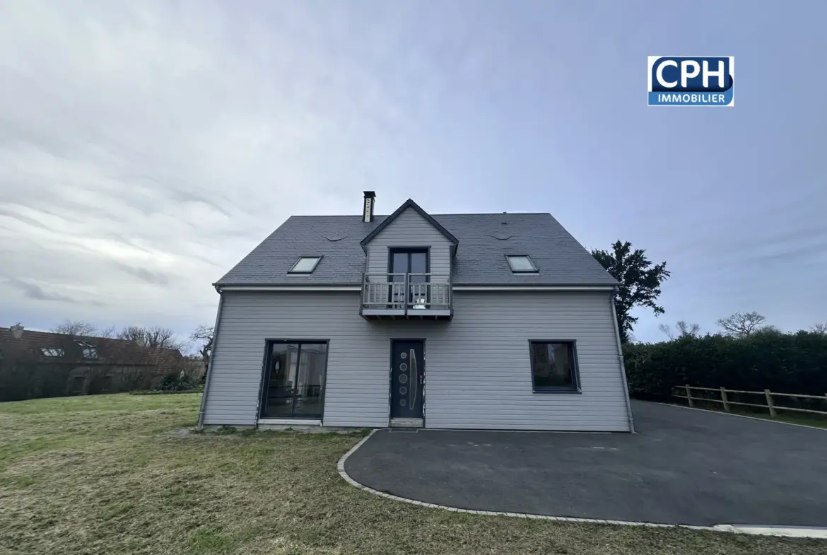 Charmante maison en ossature bois à Laulne 