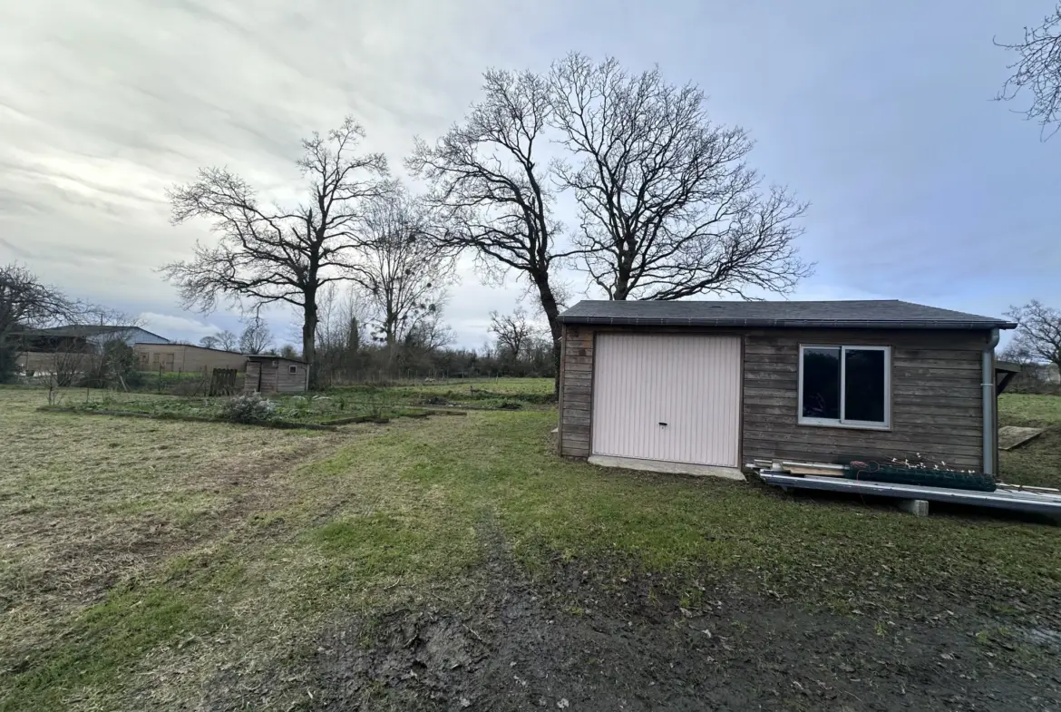 Charmante maison en ossature bois à Laulne 