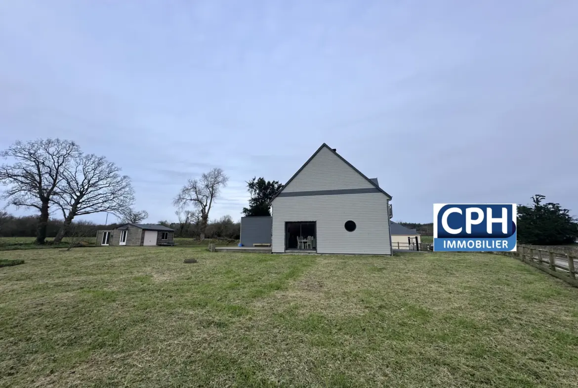 Charmante maison en ossature bois à Laulne 