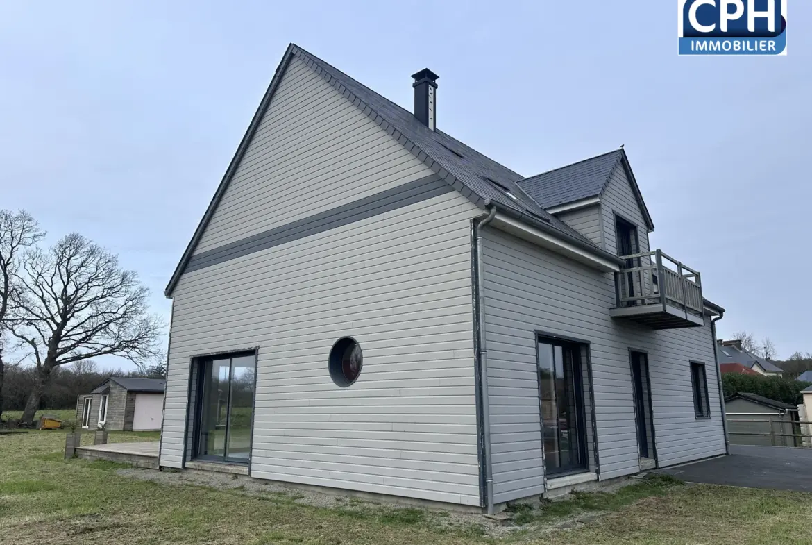 Charmante maison en ossature bois à Laulne 