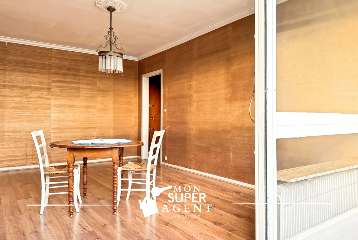 Super T2 de 46 m² à Melun, dernier étage avec loggia et cave 