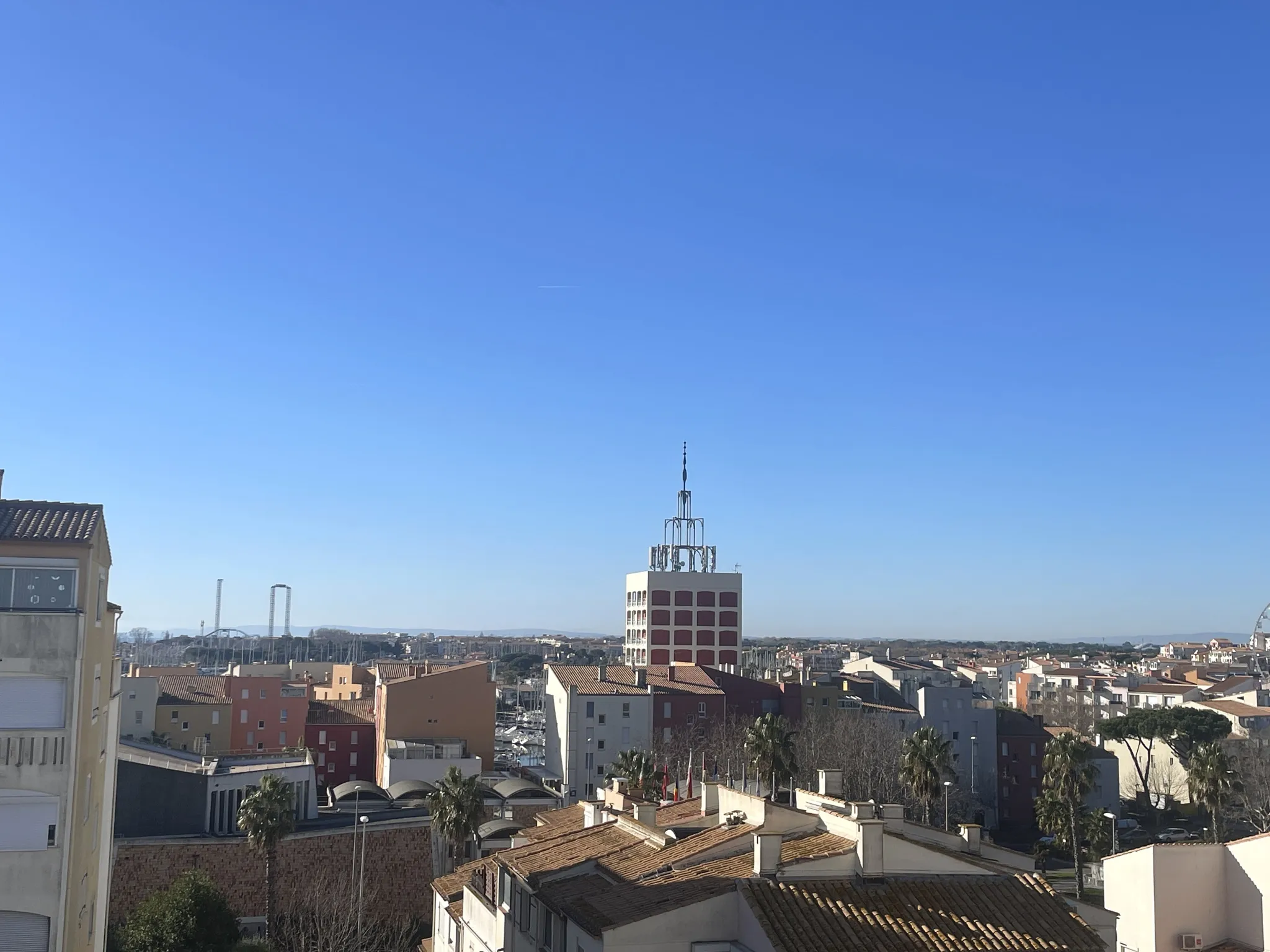 Studio avec grande mezzanine et terrasse de 17 m² au Cap d'Agde 