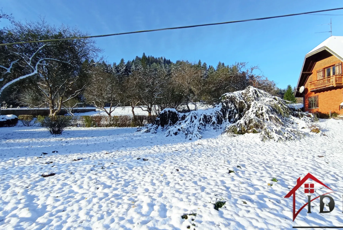 Maison traditionnelle de 124 m² à Brouvelieures avec terrain de 2000 m² 