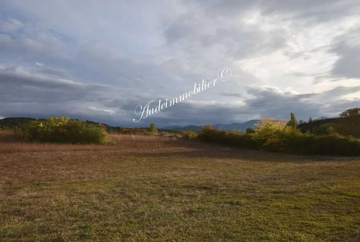 Terrains à bâtir en Haute-Vallée de l'Aude 