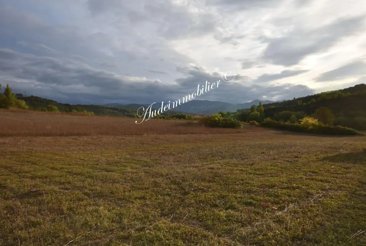 Terrains à bâtir en Haute-Vallée de l'Aude 