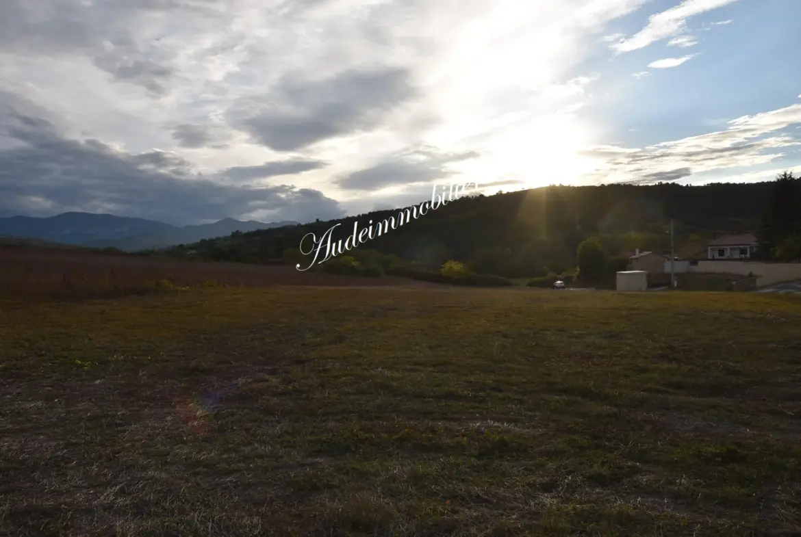 Terrains à bâtir en Haute-Vallée de l'Aude 