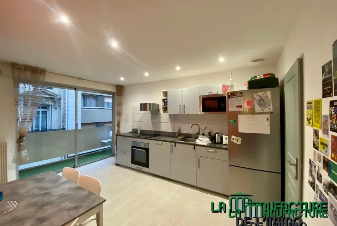 Appartement lumineux F6 à Saint-Étienne - Idéal investisseur 