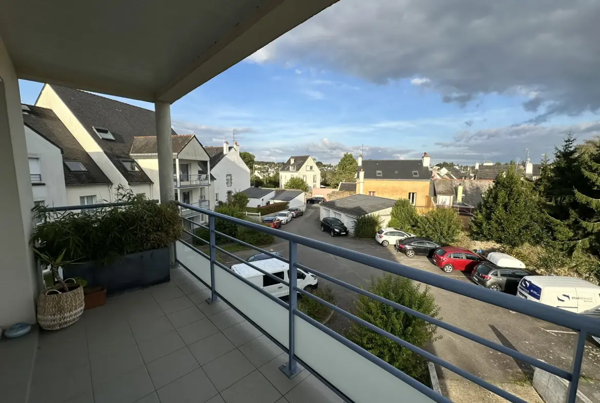 À vendre : Duplex lumineux avec terrasse à Hennebont 