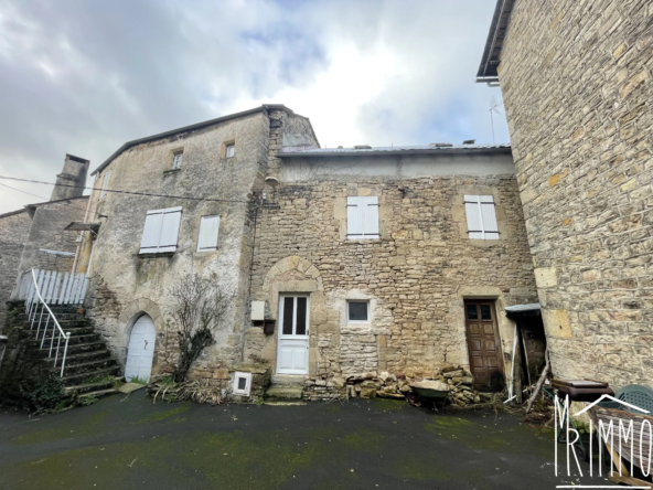 Maison de village à vendre à Campagnac - T3 de 60 m2