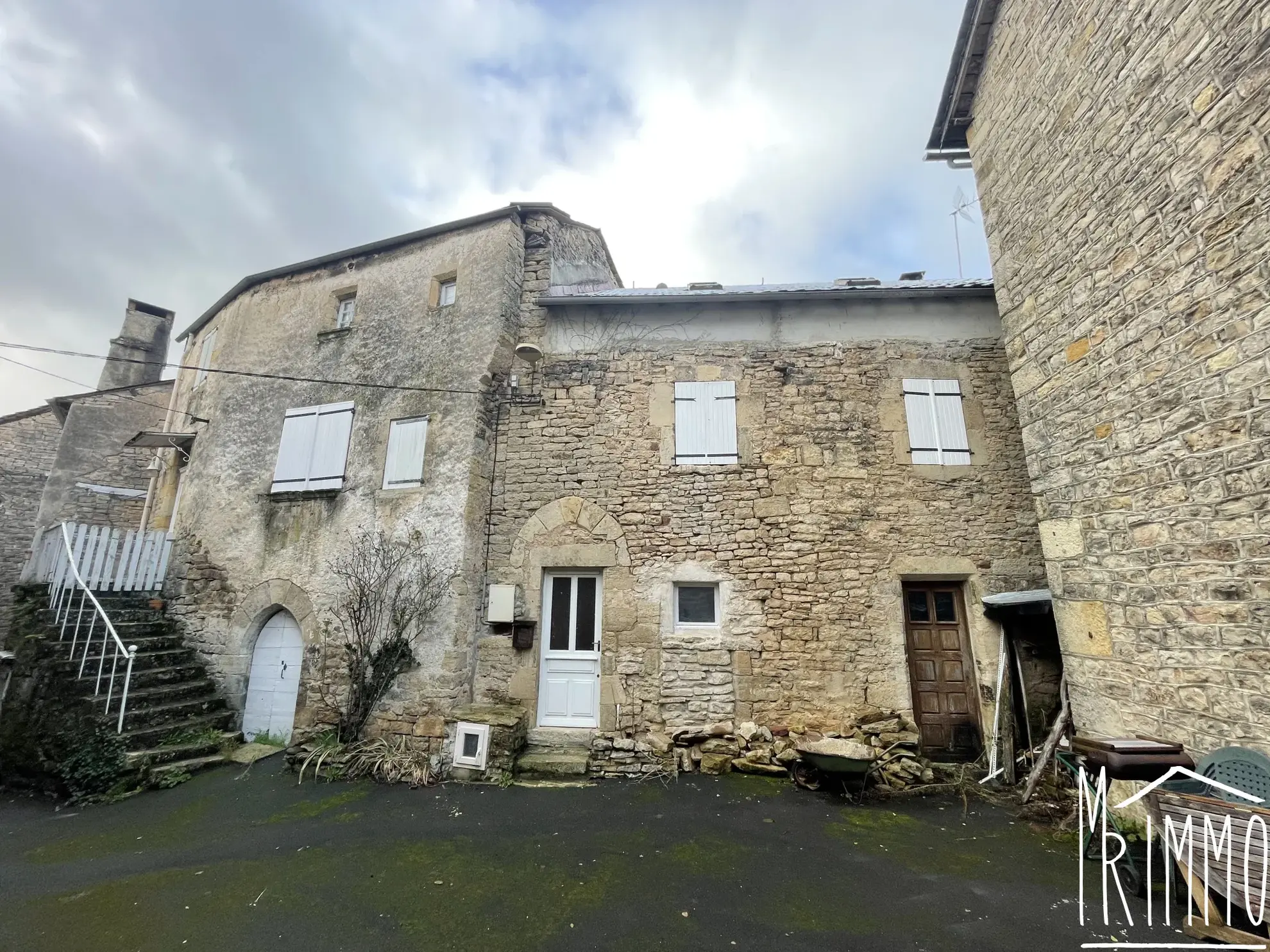 Maison de village à vendre à Campagnac - T3 de 60 m2 