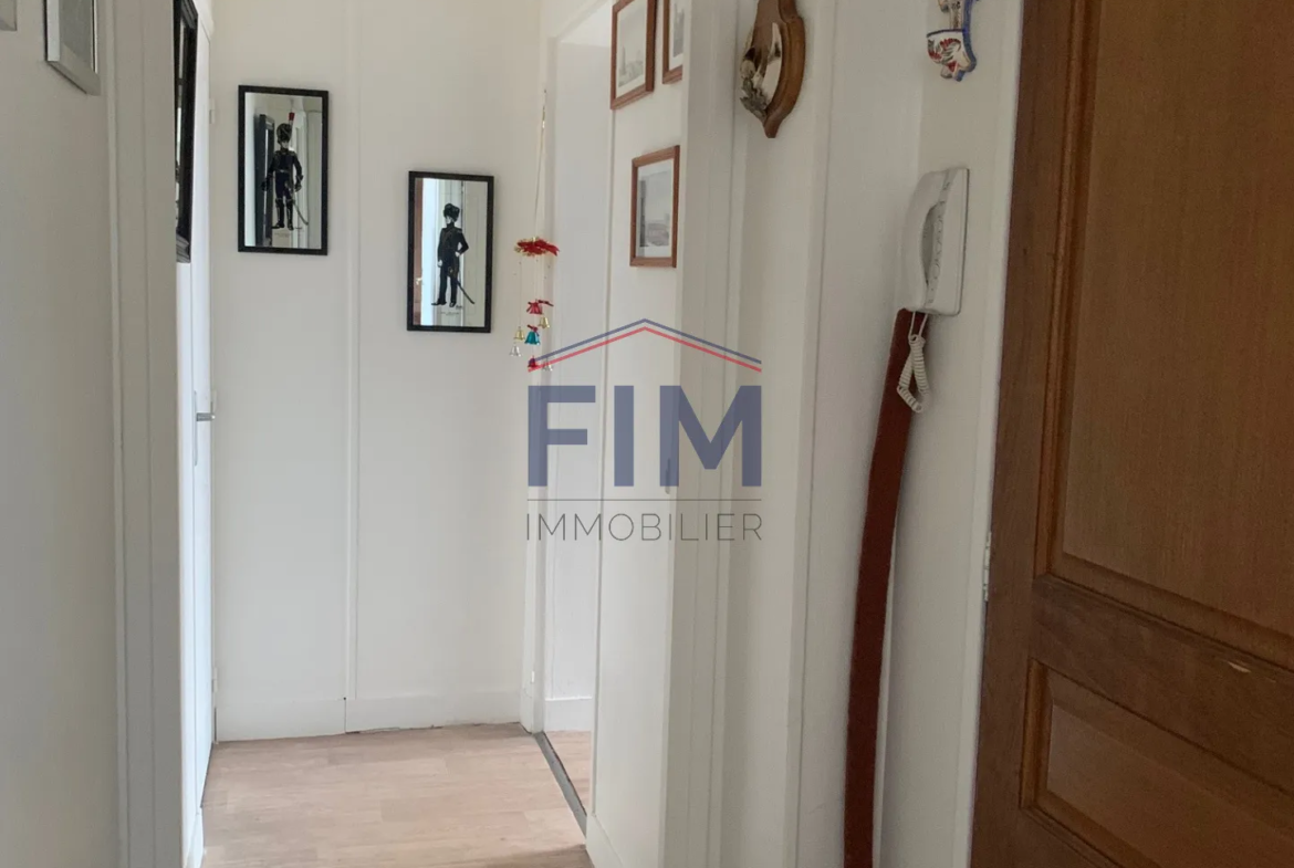 DIEPPE : Appartement F3 rénové à vendre 