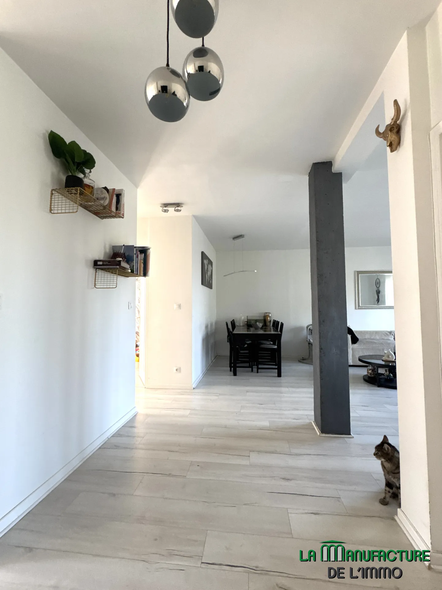 À vendre: Appartement F3 avec balcon à Saint-Étienne Portail Rouge 