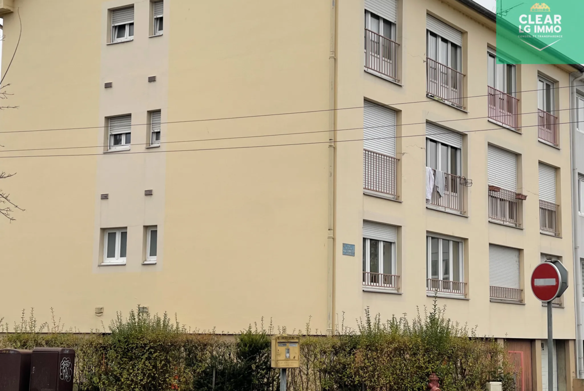 Appartement F3 avec garage et cave à Thionville 