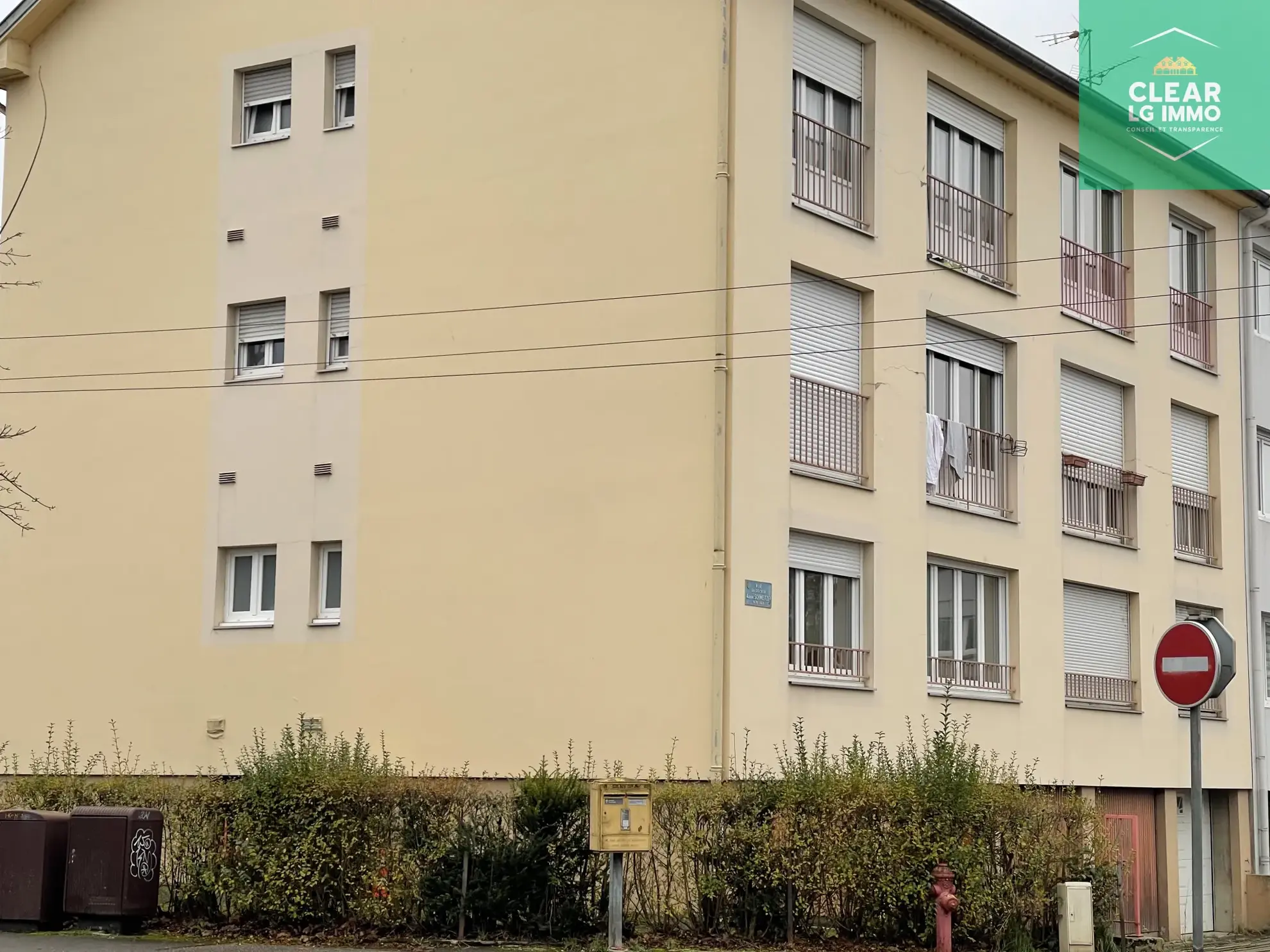 Appartement F3 avec garage et cave à Thionville 