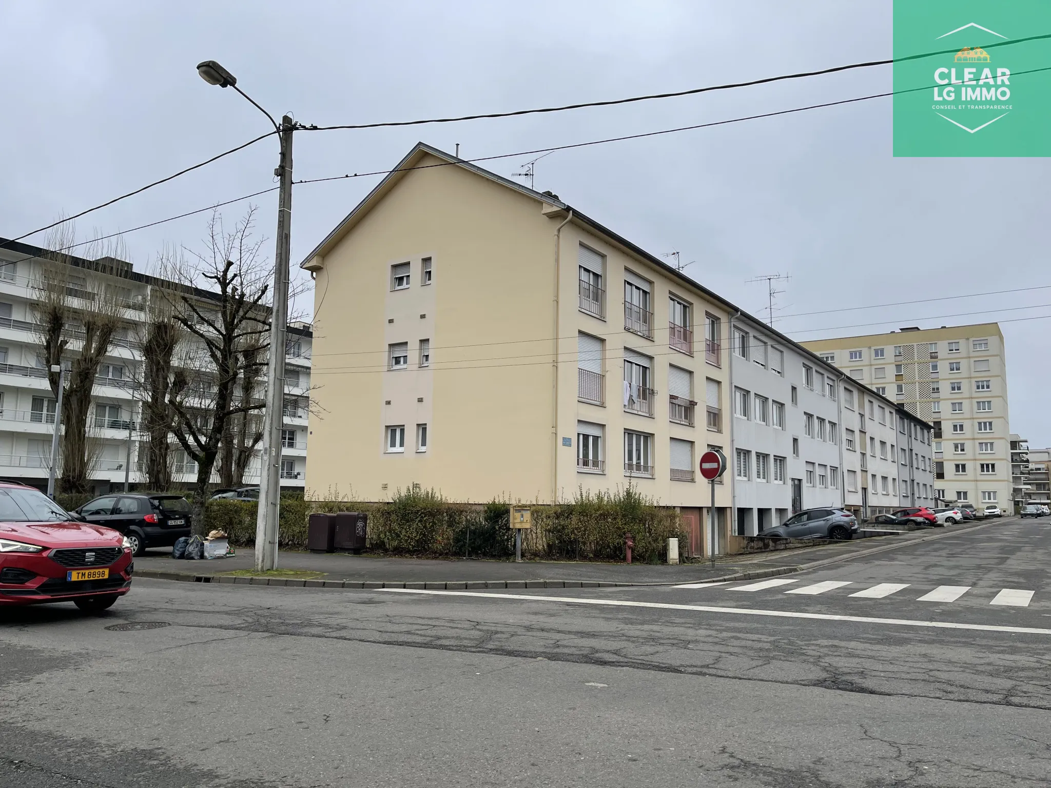 Appartement F3 avec garage et cave à Thionville 