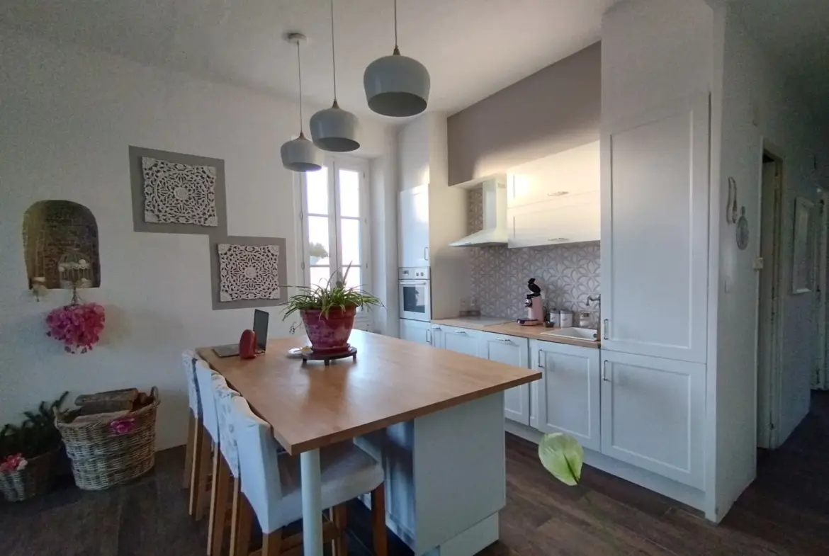 Appartement T3 rénové avec jardin à Toulon EST 