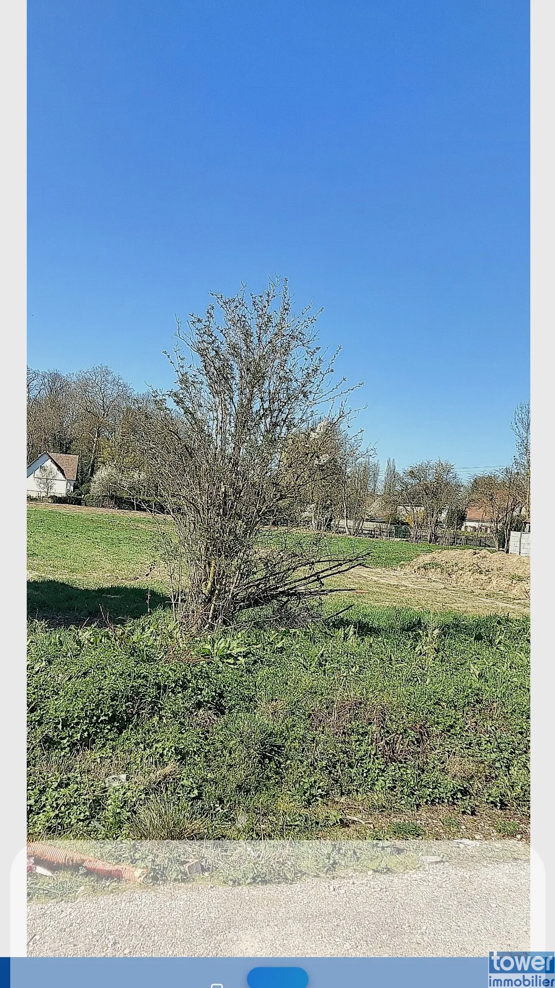 Terrain constructible de 526 m² à vendre à Chaumont en Vexin 