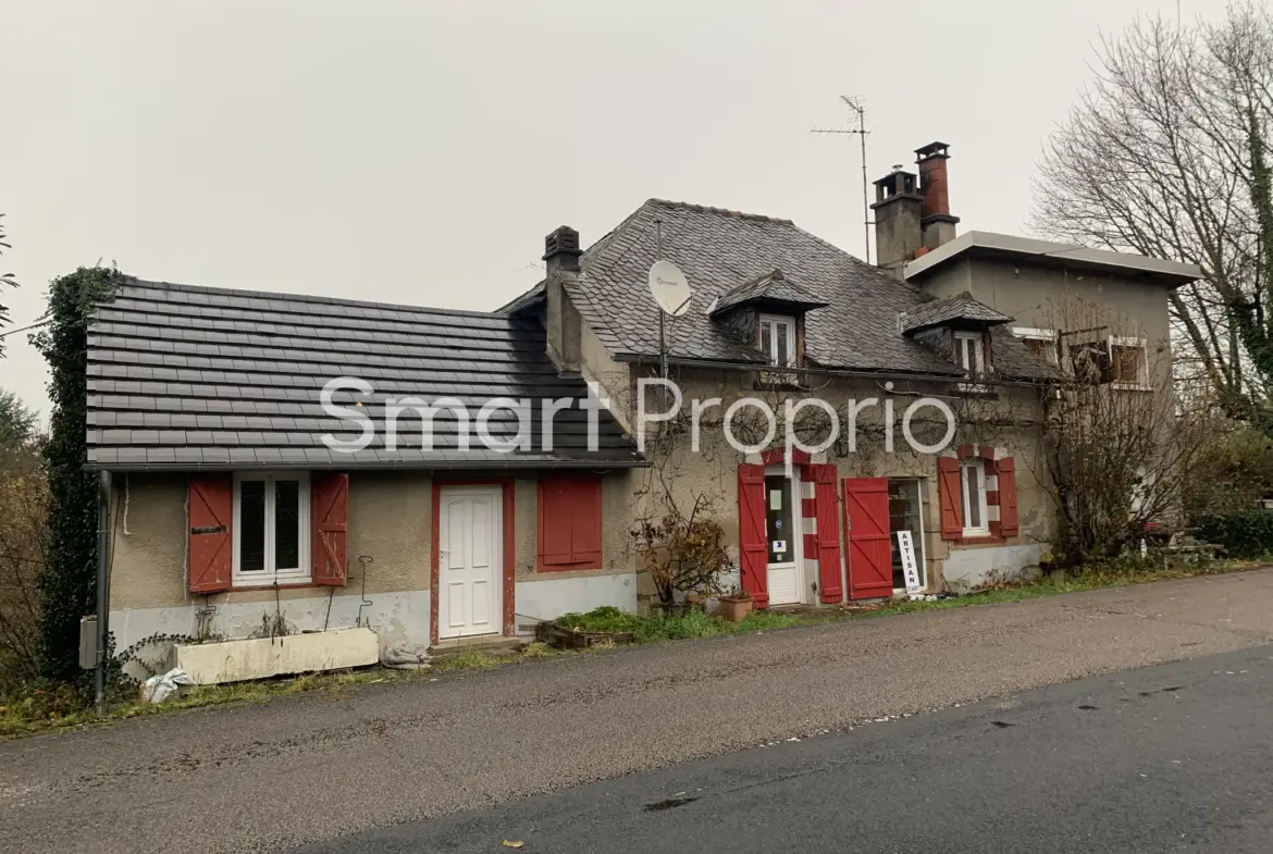 À vendre : Propriété unique à Gimel-les-Cascades pour 145 000 € 