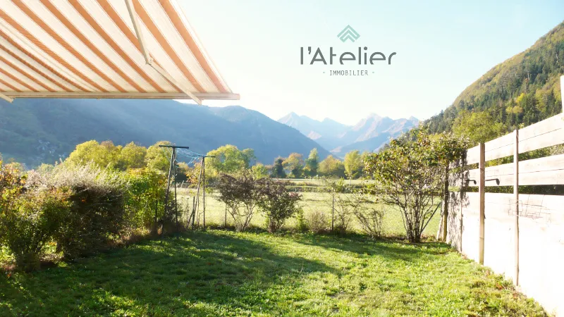 Appartement T2 avec jardin à Guchen - Idéal Montagne 