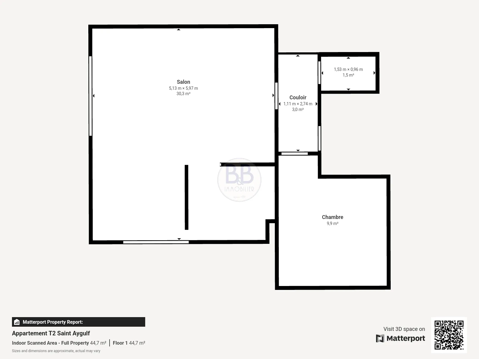 À vendre : appartement lumineux à Saint-Aygulf, proche plages 