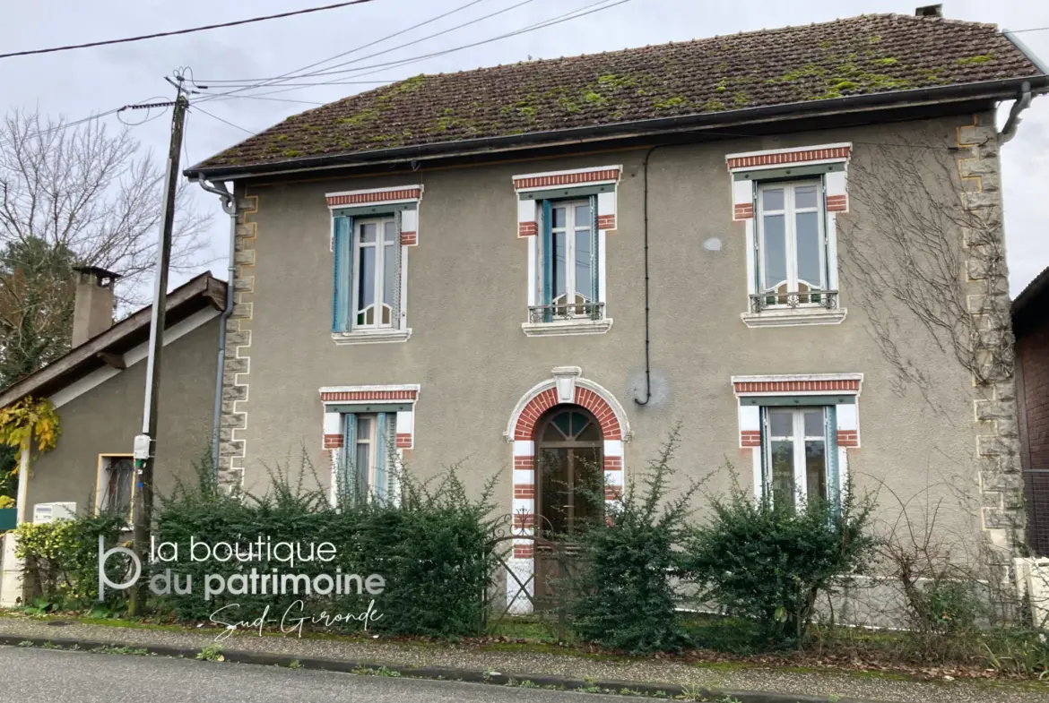 Maison de 210 m² à Captieux avec potentiel d'investissement 