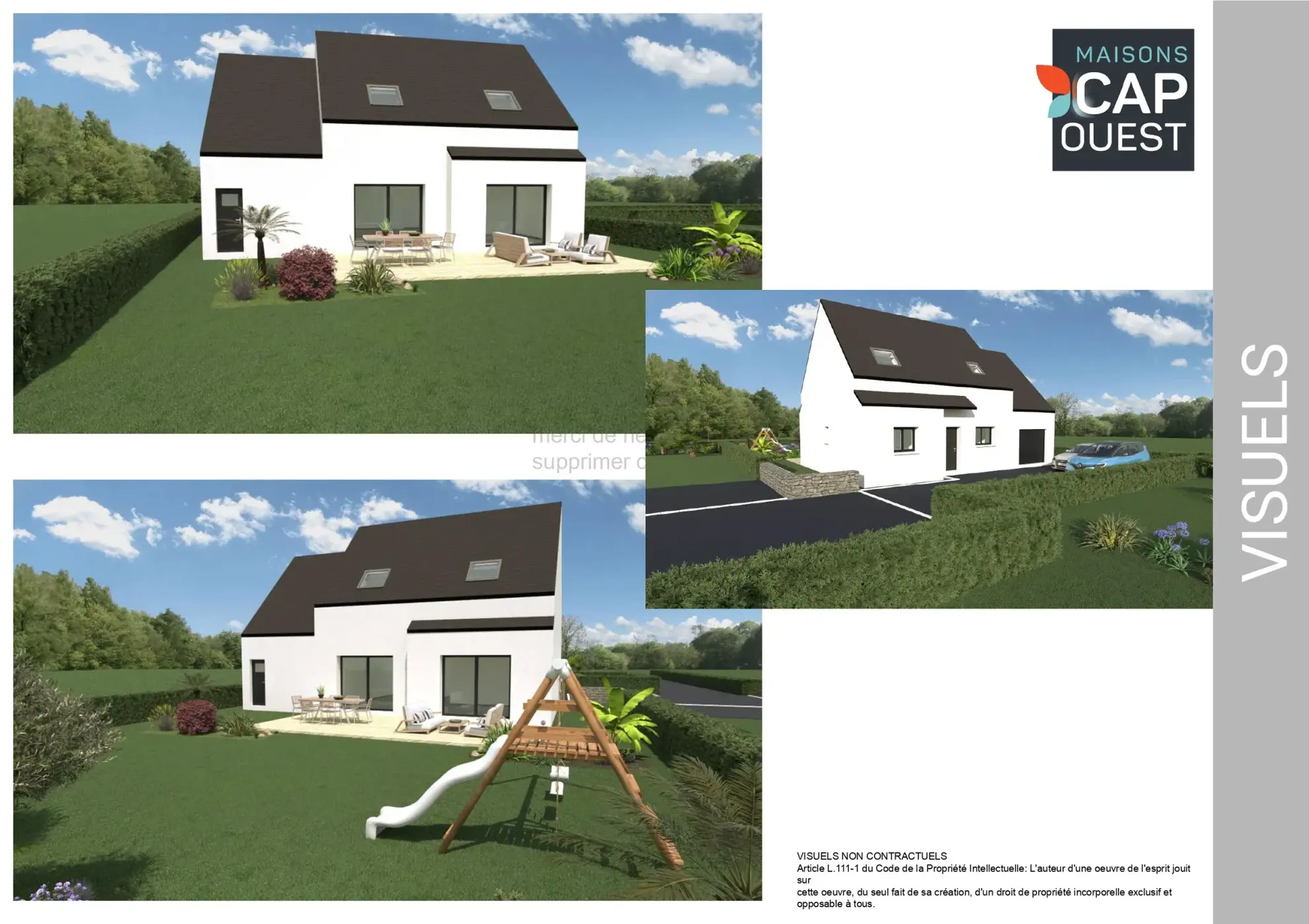 Terrain constructible à Saint Barthélémy - 511 m² 