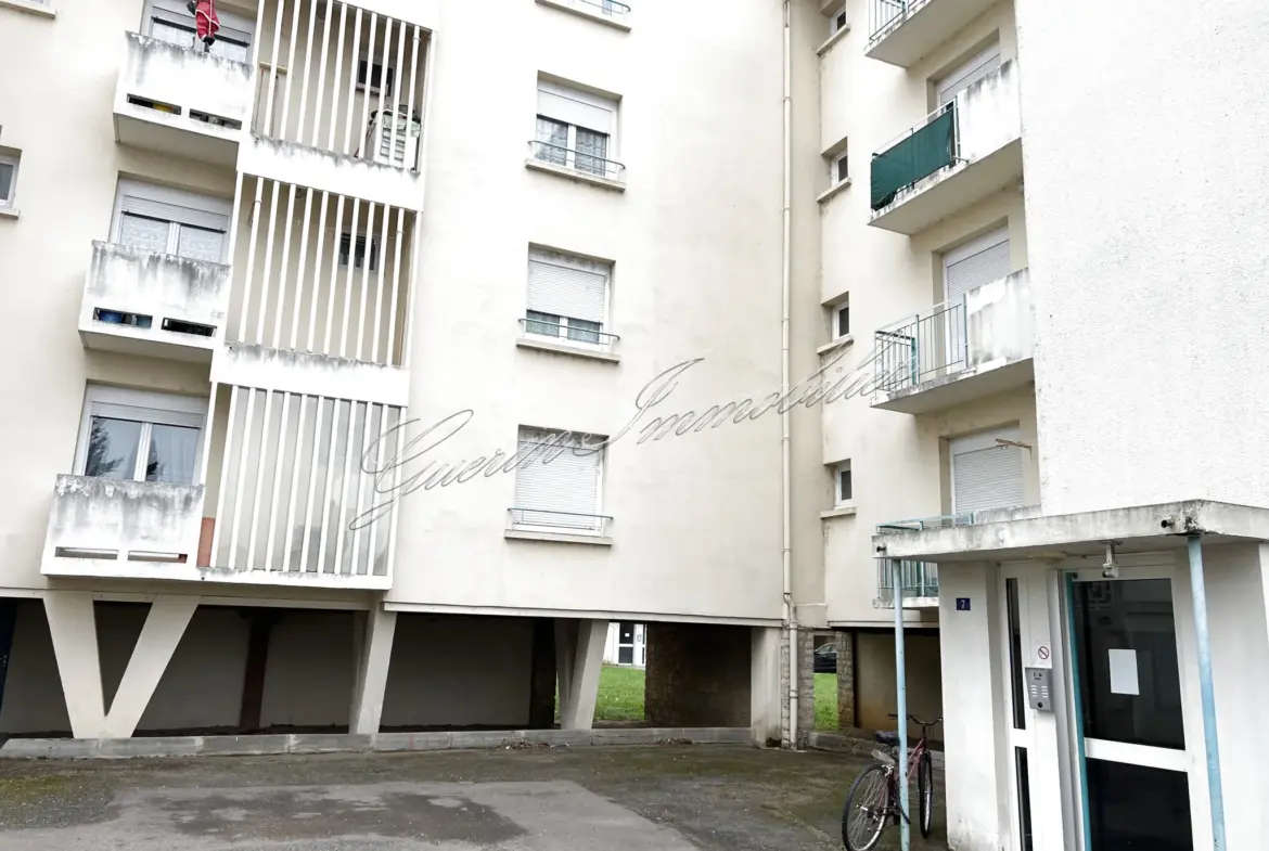 À vendre : Appartement 64 m² à Nevers avec balcon 