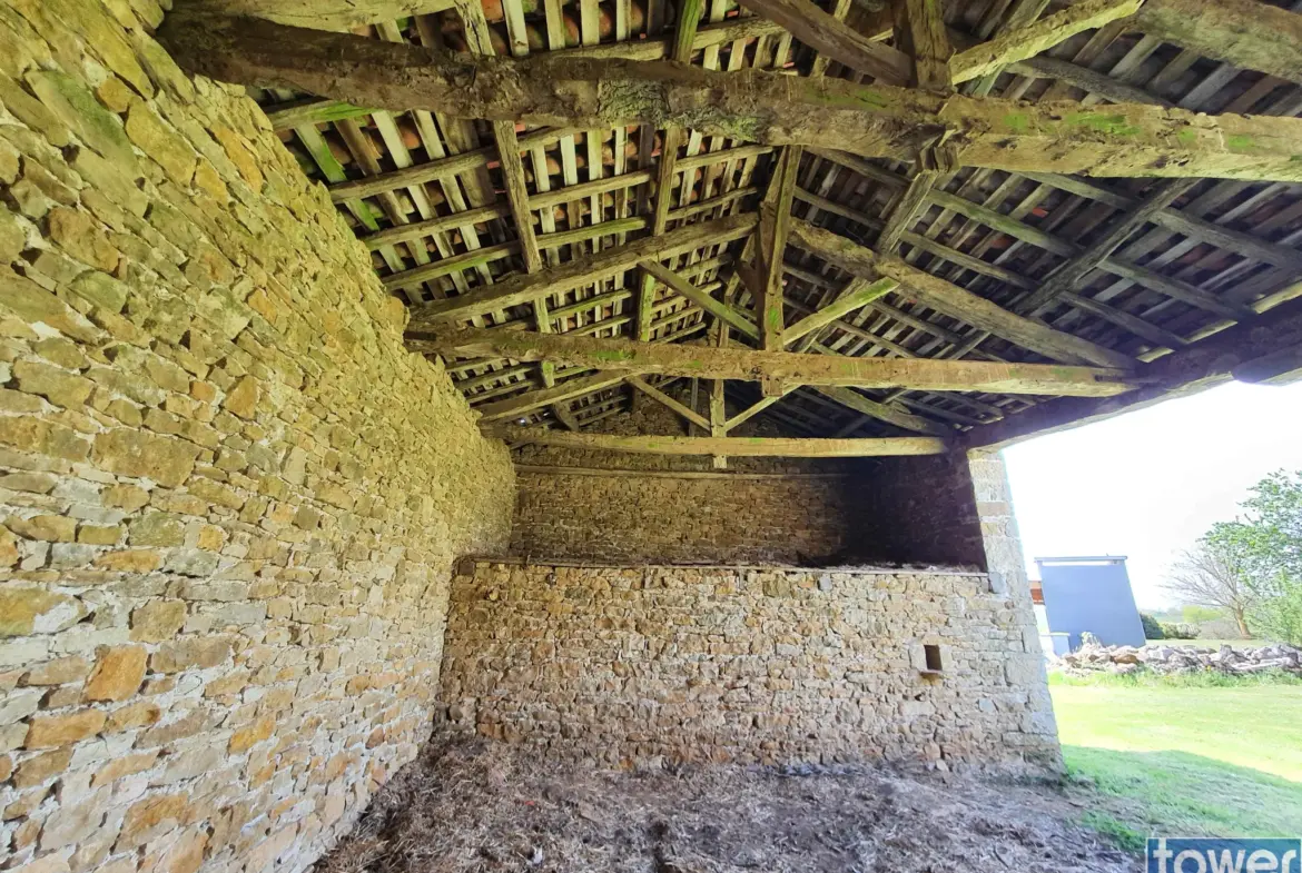 Vente de 2 Charmantes Granges à Savignac 