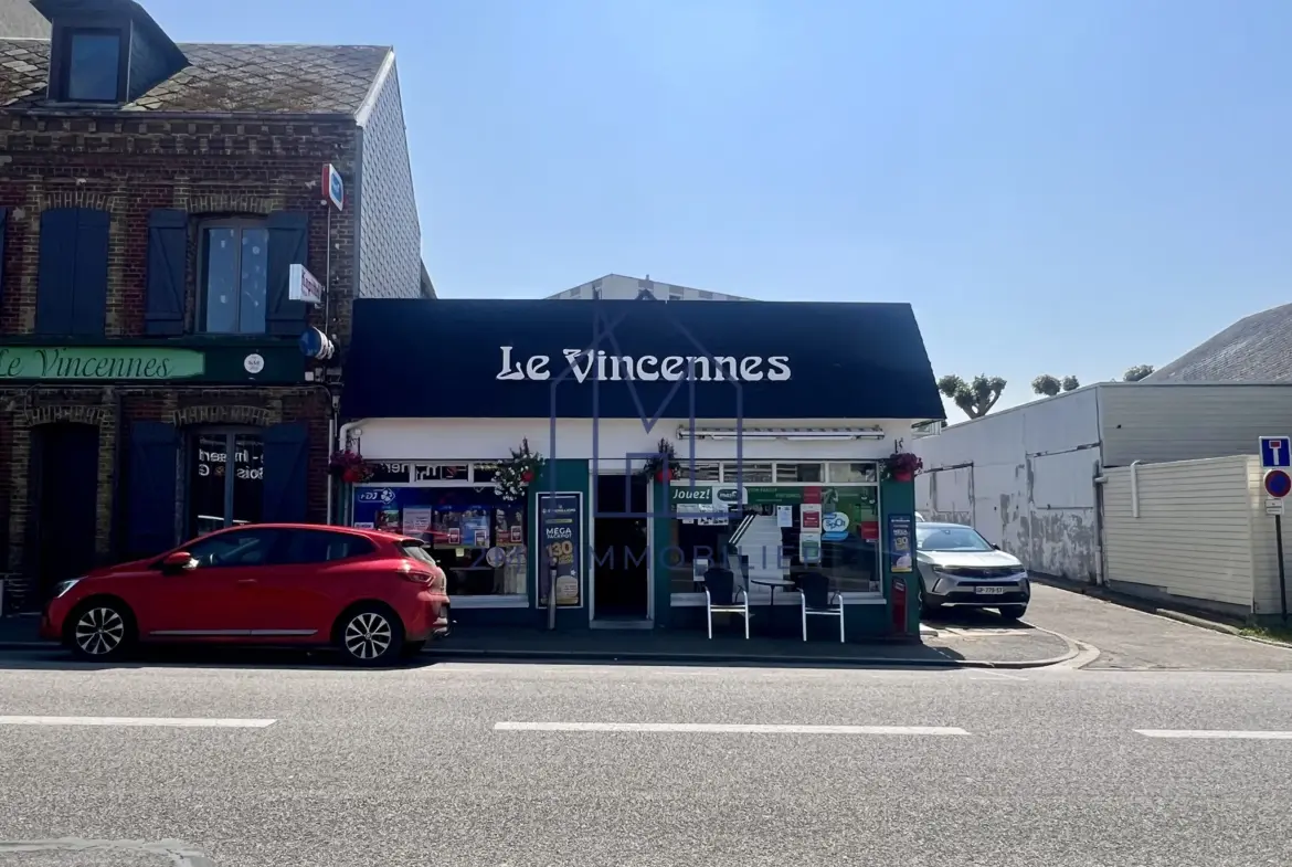 Maison avec Bar Tabac à Dieppe - Opportunité d'Investissement 