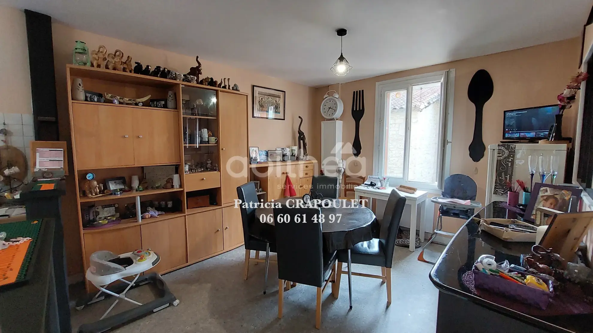 Maison de Bourg à Vars - 96 m² avec 3 chambres proche commodités 